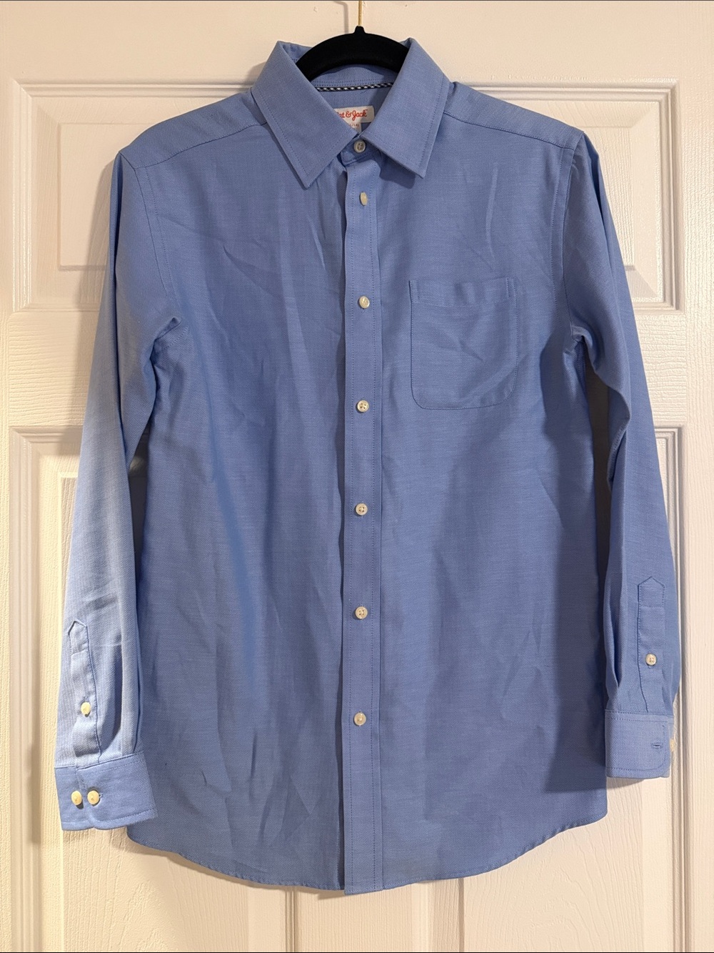 Cat & Jack Light Blue Long-Sleeve Dress Shirt